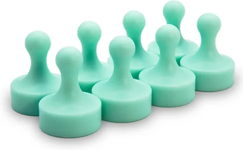 Miniatura 45 de GLASSBOARD STUDIO Potentes imanes de neodimio, en forma de peón, fuerte imán para nevera/refrigerador y pizarra blanca, ideal para oficina, cocina