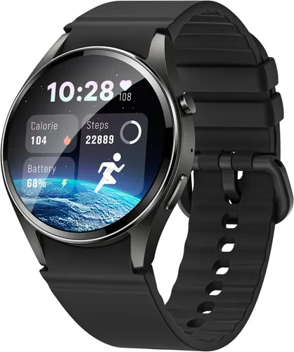 Relojes inteligentes para hombres/mujeres, reloj inteligente Bluetooth de 1.26 pulgadas con monitor de frecuencia cardíaca, SpO2/sueño, más de 110