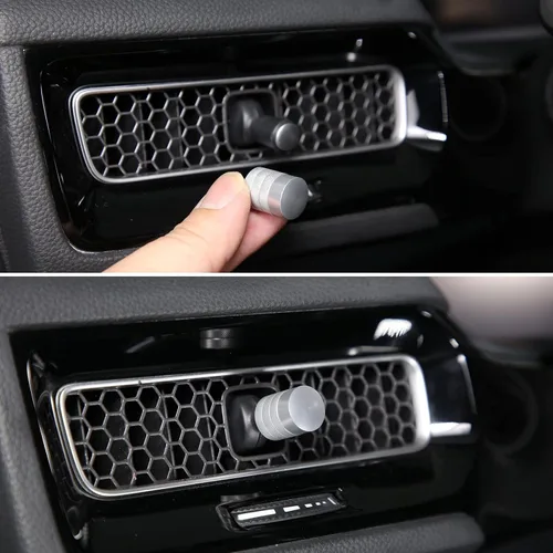 Miniatura 6 de PIUGILH Cubierta de palanca de ventilación de aire, perilla de salida de viento, adornos decorativos para Honda Civic 2022-2024 para Honda CRV 2023