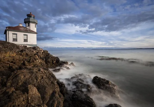 Lime Kiln Lighthouse Print