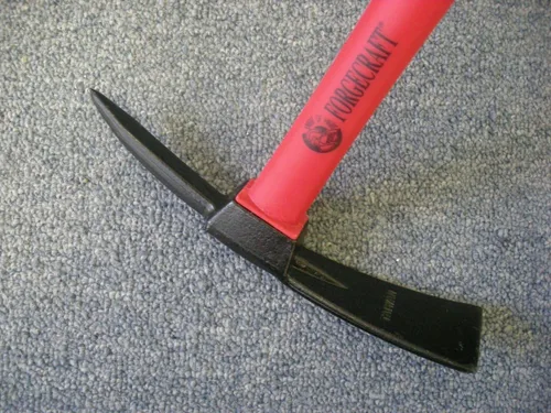 Miniatura 6 de Forgecraft Forged Prospector's Adze Pick/Weeding Hoe Pick! ¡Hecho en Taiwán!