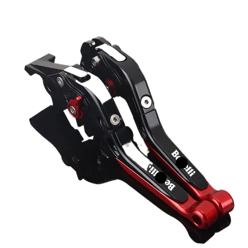 NIKKHO Palanca de embrague de freno TRK502 motocicleta CNC ajustable extensible manillar palanca de embrague de freno plegable para Be&Nelli Jinpeng