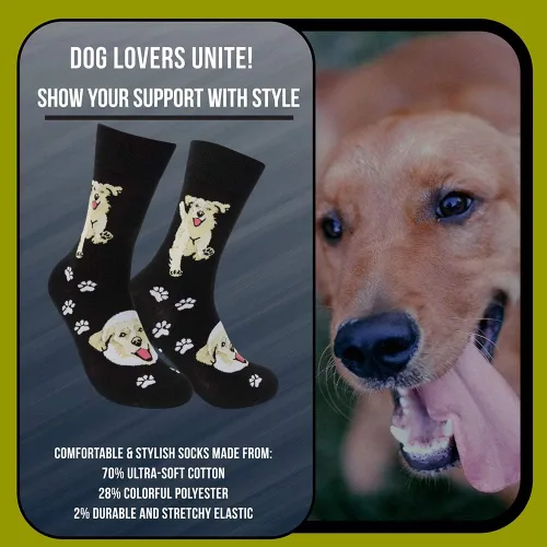 Miniatura 3 de FUNATIC Dog and Cat Novelty Socks - Perfect Pet Lover Gift - All Breeds