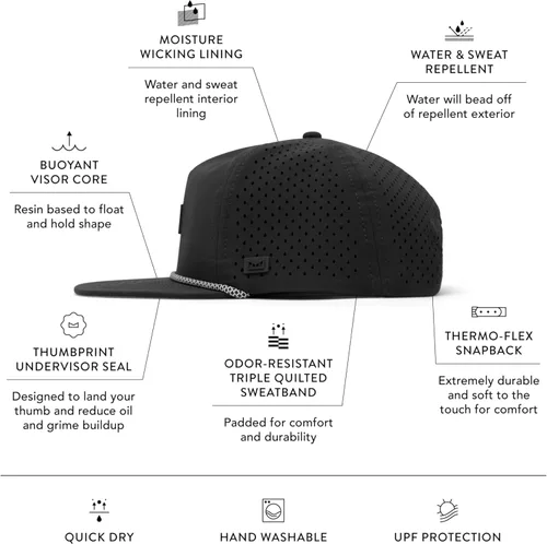 Miniatura 2 de melin Coronado Brick Hydro, gorra de béisbol resistente al agua para hombres y mujeres