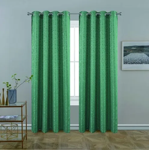 Miniatura 6 de Generic BT261 Kaitlyn - Cortina de jacquard (83.9 in), color amarillo