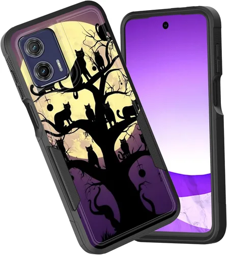 Miniatura 101 de Funda protectora para Motorola Moto G Stylus 5G 2025/Moto G Stylus 5G 2026, funda protectora híbrida de doble capa resistente a prueba de golpes
