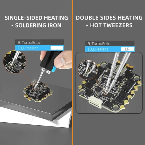 Miniatura 3 de SEQURE HT140 - Kit de soldador de pinzas calientes portátiles 2 en 1, calentamiento rápido en 2s, 122-932 ℉, 3 temperaturas preestablecidas