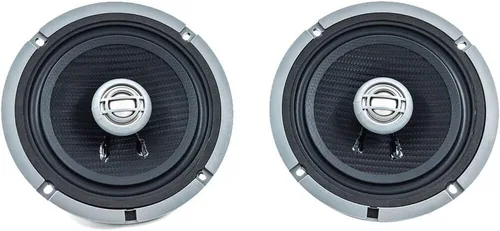 Kenwood Excelon XM65F - Altavoces coaxiales de 2 vías de 6.5 pulgadas para motocicletas Harley actuales seleccionadas, 300 W, impedancia de 2