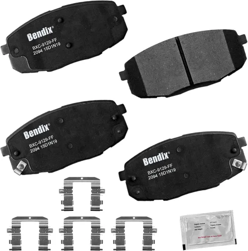 Miniatura 104 de Pastillas de freno delanteras cerámicas Bendix Priority1 CFC2302 para Hyundai Elantra 2021, Sonata 2022-2020, Kia K5 2023-2021