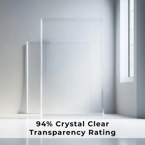 Miniatura 3 de Hojas de plexiglás acrílico transparente Spectra Glass de 12 x 12 pulgadas (1/4 pulgadas de grosor). 17 veces más fuerte que el cristal. Hoja