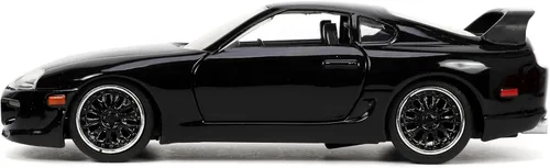 Miniatura 3 de Jada Fast & Furious 1:32 1995 Toyota Supra - Auto fundido a presión, juguetes para niños y adultos (negro)