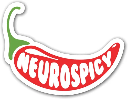 Neurospicy Stickers, Vinyl Mental Health Decal For Laptops Water Bottles Phone Car Mug, Water Assistant Neurodivergent Stickers, ADHD Gifts For Boys