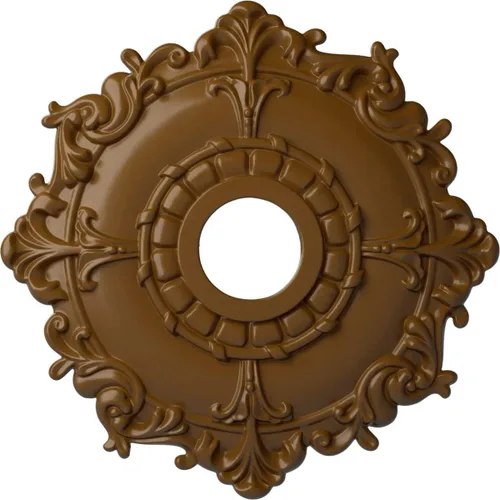 Miniatura 39 de Ekena Millwork CM18RL medallón de techo Riley de 18 in (diam. ext.) x 3 1/2 in (diam. int.) x 1 1/2 in, CM18RL Primed