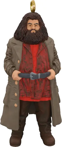 Miniatura 10 de Hallmark Keepsake Adornos de Navidad en miniatura 2023, Harry Potter Hermione, Hagrid y Snape Metal, mini juego de 3, regalos para los fanáticos