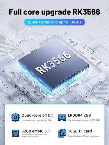 Miniatura 4 de Consola de juegos portátil RG353V Retro, sistema operativo dual Android 11 y Linux compatible con 5G WiFi 4.2 Bluetooth Moonlight Streaming Salida