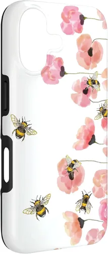 Miniatura 3 de Bumble bee - Honey Bees. bee Lover. Pink Flower. Gift Case for iPhone 17
