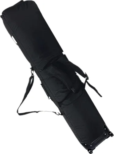 Miniatura 2 de Bolsa acolchada 2 en 1 para snowboard con ruedas, bolsa de viaje para esquís, snowboard y botas, bolsas de hombro