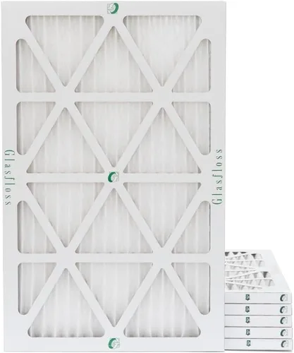 Miniatura 14 de Glasfloss Filtros de aire plisados MERV 10 (FPR 5-6) de 15 x 20 x 1 pulgadas, caja de 6. tamaño real: 14-1/2 x 19-1/2 x 7/8