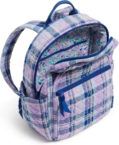 Miniatura 3 de Vera Bradley - Mochila pequeña de algodón para mujer, Tamaño único