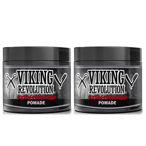 Miniatura 8 de Pomada de fijación extrema Viking Revolution para hombres – Estiliza y da acabado a tu cabello - Fijación extra firme, fuerte y alto brillo