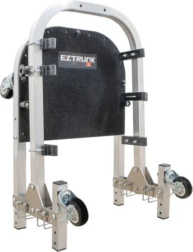 Miniatura 3 de EZ4X4 - Carrito de almacenamiento con ruedas plateadas de 2 puertas para TJ JK JL patentado