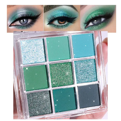 Miniatura 27 de CAKAILA Paleta de sombra de ojos mate de 10 colores, color gris y gris topo, paleta de sombra de ojos neutra, paleta de maquillaje de larga