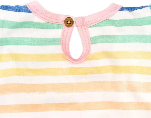 Miniatura 3 de HonestBaby baby-girls Organic Cotton Flutter Sleeve Coverall