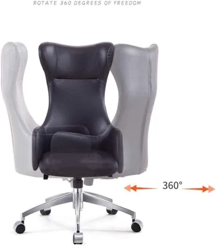 Miniatura 4 de Sillas de escritorio Silla de oficina Silla giratoria Silla de salón Silla de computadora Silla giratoria Taburete Silla (D)