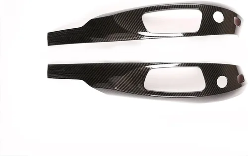 Miniatura 2 de YIWANG Panel de interruptor de botón de ajuste de asiento de fibra de carbono ABS 2 piezas para BMW Serie 3 E90 2005-2012/X1 E84 2010-2015