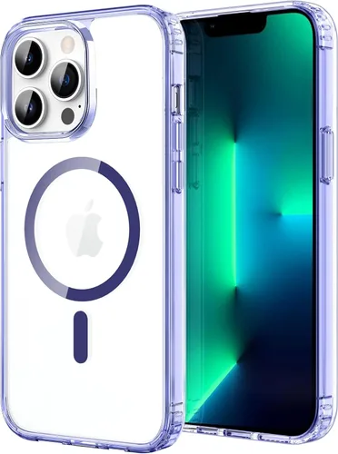 Miniatura 19 de CACOE Funda magnética para iPhone 12 y iPhone 12 Pro de 6.1 pulgadas - Compatible con MagSafe y soporte magnético para teléfono en el automóvil,