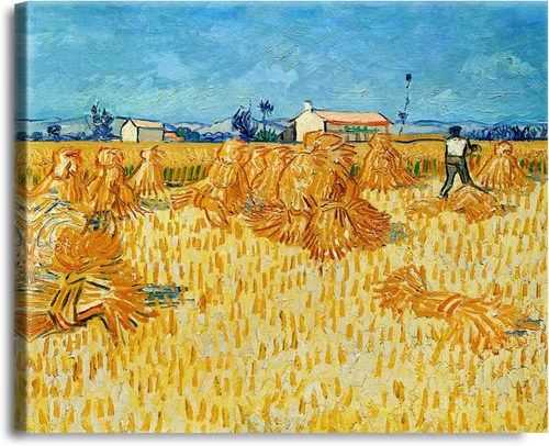 Miniatura 273 de A&T ARTWORK Noche estrellada sobre el Ródano de Vincent Van Gogh. Tamaño del marco: 36 x 30 pulgadas, tamaño de la imagen: 30 x 24 pulgadas