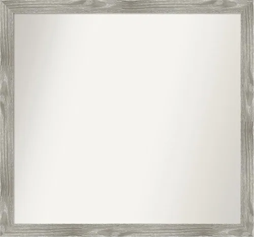 Miniatura 206 de Amanti Art Espejo personalizado, espejo de baño gris plomo a rayas, espejo de pared o espejo de tocador de baño sobre el fregadero