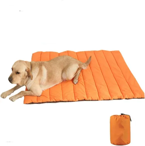 Miniatura 8 de CHEERHUNTING - Cama de perro al aire libre, impermeable, lavable, tamaño grande, duradera, resistente al agua, tapete portátil para camping y viajes