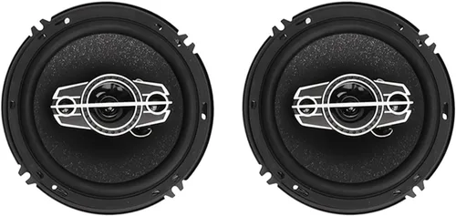 Miniatura 5 de 1 par de altavoces coaxiales del coche 6in altavoces 350W alta potencia negro para la actualización del automóvil