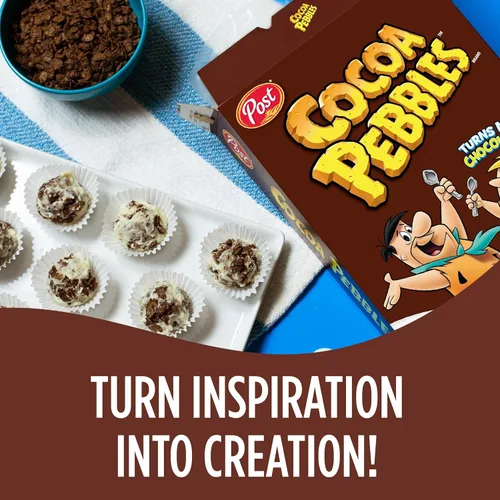 Miniatura 8 de Post Cocoa PEBBLES - Cereal de desayuno, tazas individuales portátiles para llevar, cereales sin gluten, 2.0 onzas (paquete de 12)