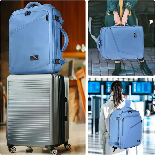 Miniatura 63 de MATEIN - Mochila de viaje extragrande de 10.56 galones, mochila de viaje ampliable apta para aerolíneas, para viajeros de fin de semana, hombres