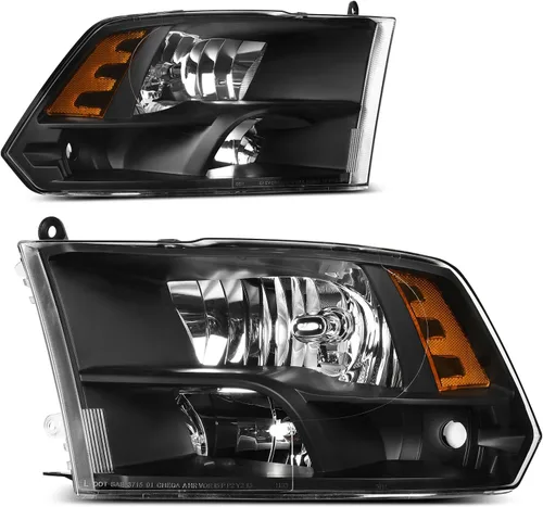 Miniatura 14 de DWVO: Juego de faros delanteros LED DRL Switchback compatible con Dodge Ram 1500 modelo 2009 a 2018/Dodge Ram 2500 3500 modelo 10 a 18/Ram 1500