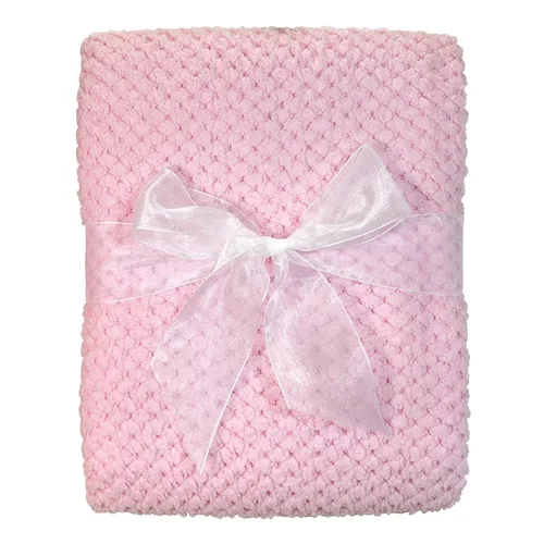 Miniatura 4 de Stephan Baby Snuggle - Manta de forro polar para cuna, felpa reversible y sherpa, color azul