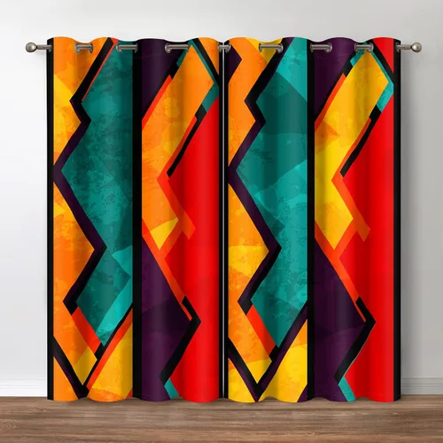 Miniatura 13 de Jekeno Cortinas opacas para oscurecer la habitación, con ojales, para ventana, atardecer, océano hawaiano, playa, tropical, palmera, decoración
