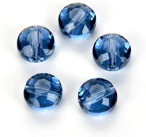 Miniatura 8 de Adabele - 25 cuentas de cristal sueltas con facetas austriacas de 0.315 pulgadas (0.315 in) compatibles con Swarovski Preciosa 5052 SSMR811