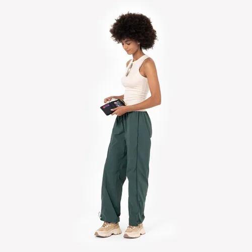Miniatura 37 de Sherpani Barcelona, pequeña cartera de nailon plegable con bolsillo con cremallera para mujer, bolsa de viaje, protección RFID
