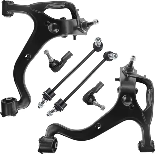 Miniatura 90 de Detroit Axle - Kit de extremo delantero para Chrysler 300 Dodge Charge Challenger 2011-2023, 2 brazos de control inferiores traseros 2 rótulas
