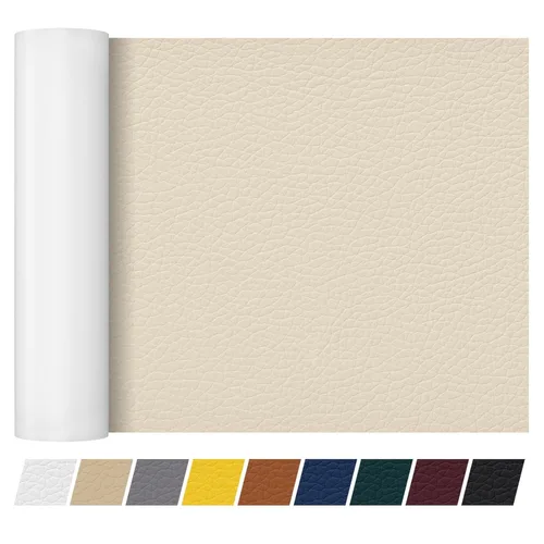 Miniatura 71 de Cinta de parche de reparación de cuero de 4 x 60 pulgadas, cinta autoadhesiva fuerte para muebles, sofás, sillones, asientos de automóvil, armarios