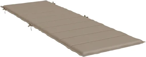 Miniatura 18 de Cojín para tumbona antracita de 73.2 x 22.8 x 1.2 pulgadas, cojines de tela Oxford para Sillas de Comedor para sillas de patio al aire libre