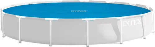 Miniatura 7 de Cubierta solar Intex de 18 pies de diámetro, para piscinas, fácil de instalar y enmarcar