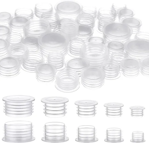 Miniatura 11 de 60 tapones para salero y pimentero de 3/4 pulgadas, 1/2 pulgada, 5/8 pulgadas de plástico, salero de repuesto para salero y pimienta, tapones