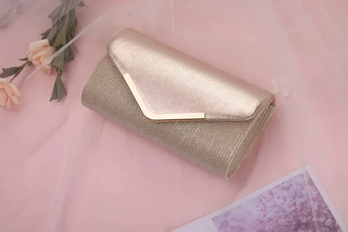 Miniatura 6 de ERIJUNOR Bolso de mano para mujer, clásico sobre de noche, brillante, fiesta de novia, baile de graduación, bolso cruzado