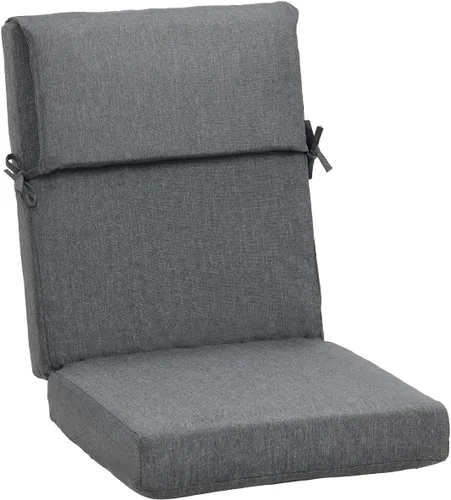 Miniatura 12 de BPS Cojín para silla mecedora de 20 x 20 pulgadas, resistente a la decoloración y al agua, cojines para sillas de patio con funda extraíble