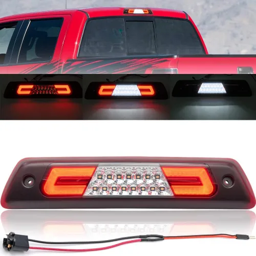 Miniatura 8 de Tercera lámpara de freno LED para 2004-2008 F0rd F150 Explorer Sport Trac Lincoln Mark LT lente roja trasera LED de montaje alto luz de parada