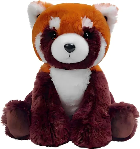 Miniatura 13 de OROZCOR Animal de Peluche de Vaca Highland, Lindos Juguetes de Figuras de Peluche de Vaca Esponjosa, Decoración de Peluche de Ganado Highland